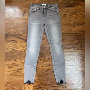 Pistola Gray Distressed Women's Jeans.